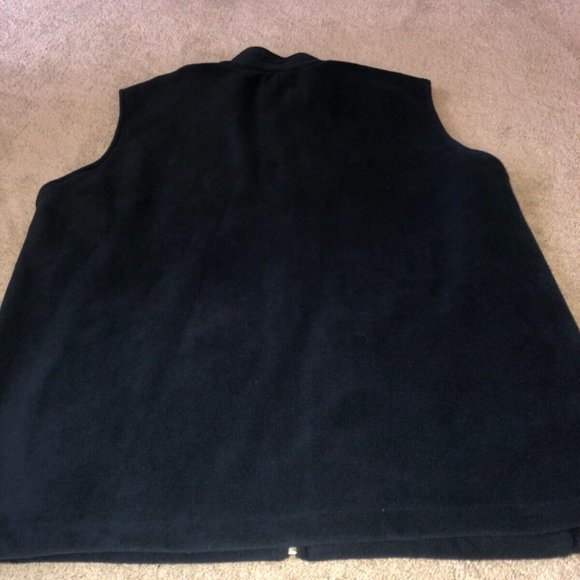 Woolrich Fleece Vest Navy Blue Men’s XL - Picture 4 of 12
